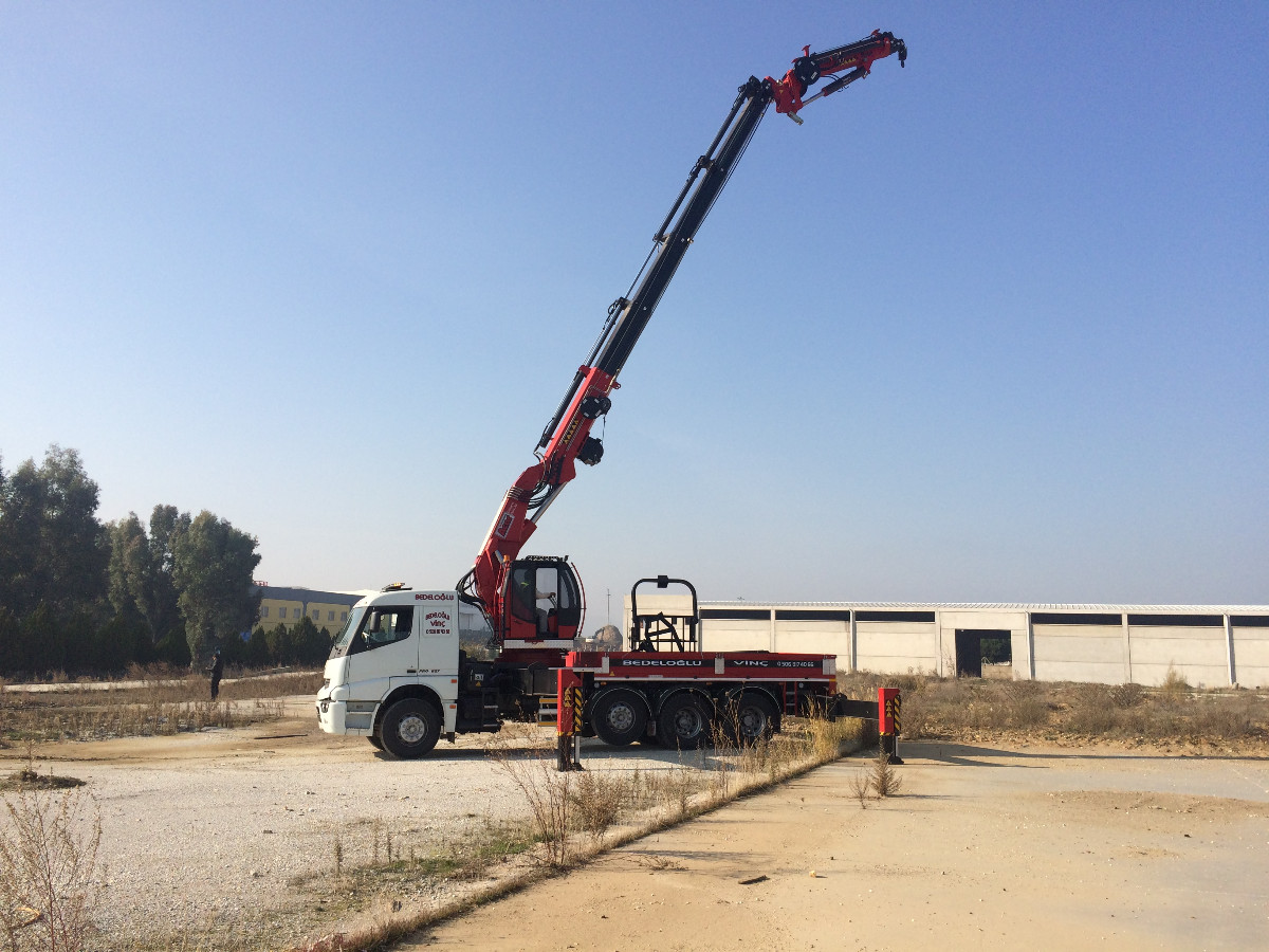 Bedeloğlu vinç kiralama - Endüstriyel tesis vinç operasyonu